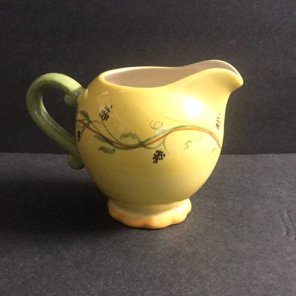 Cream Pitcher Pfaltzgraff Pistoulet Jane Kolpen - Picture 2 of 7